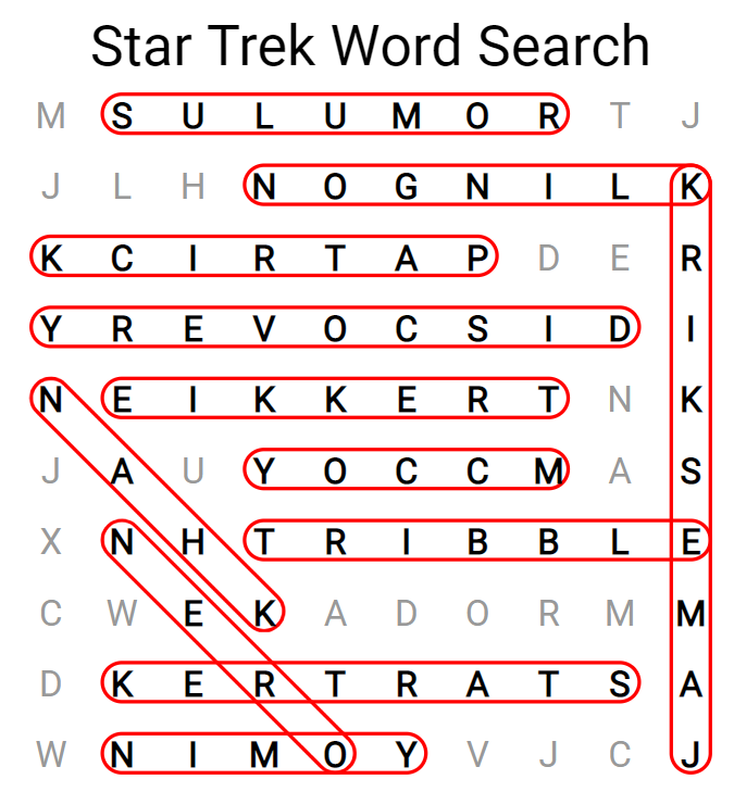 star trek worf crossword